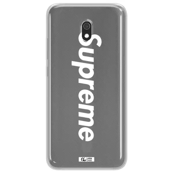 Supreme Vertical Xiaomi Redmi 8A Clear TPU Case