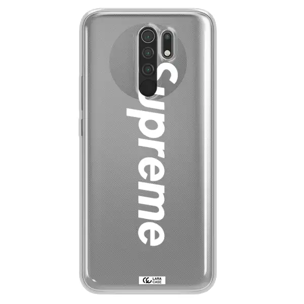 Supreme Vertical Xiaomi Redmi 9 Clear TPU Case