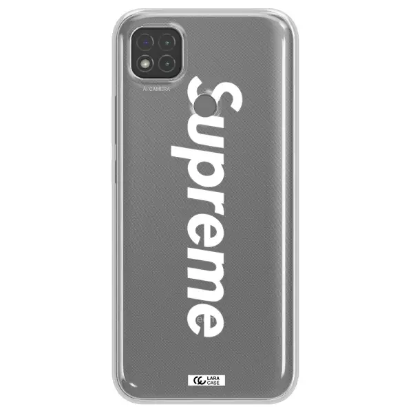 Supreme Vertical Xiaomi Redmi 9C Clear TPU Case