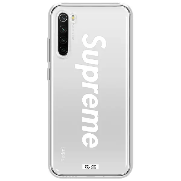 Supreme Vertical Xiaomi Redmi Note 8T Clear Tpu Case