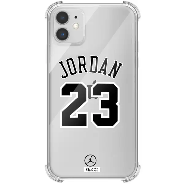 Twenty Three Jordan Apple iPhone 11 Clear PC Case