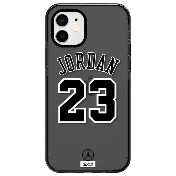 Twenty Three Jordan Apple iPhone 11 impact Smoke Black Case
