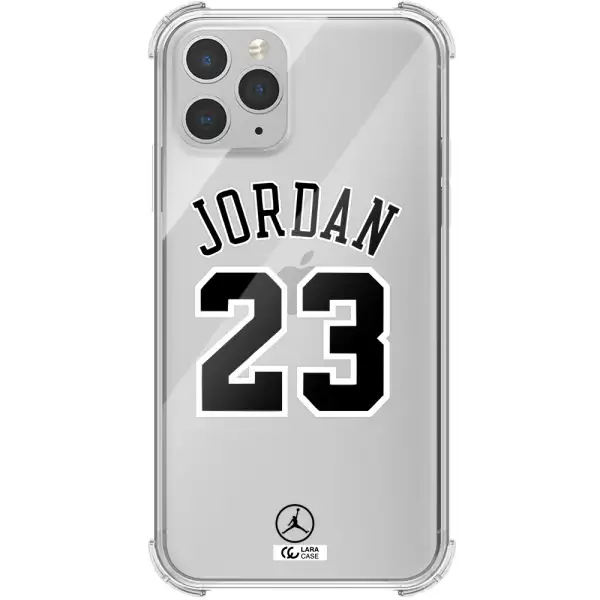 Twenty Three Jordan Apple iPhone 11 pro max Clear PC Case