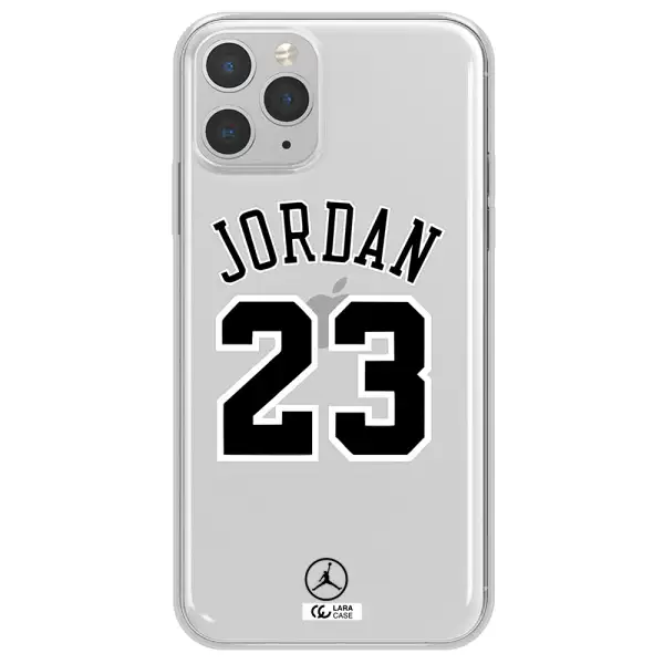 Twenty Three Jordan Apple iPhone 11 pro max Clear TPU Case