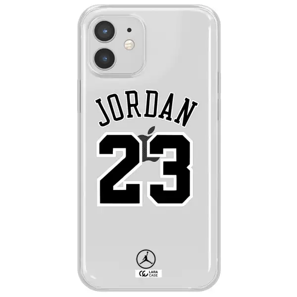 Twenty Three Jordan Apple iPhone 12 Clear TPU Case