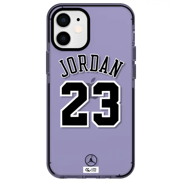 Twenty Three Jordan Apple iPhone 12 mini impact Lilac Case