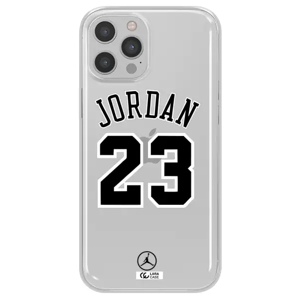 Twenty Three Jordan Apple iPhone 12 pro Clear TPU Case