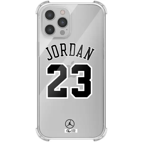 Twenty Three Jordan Apple iPhone 12 pro max Clear PC Case