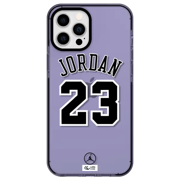 Twenty Three Jordan Apple iPhone 12 pro max impact Lilac Case