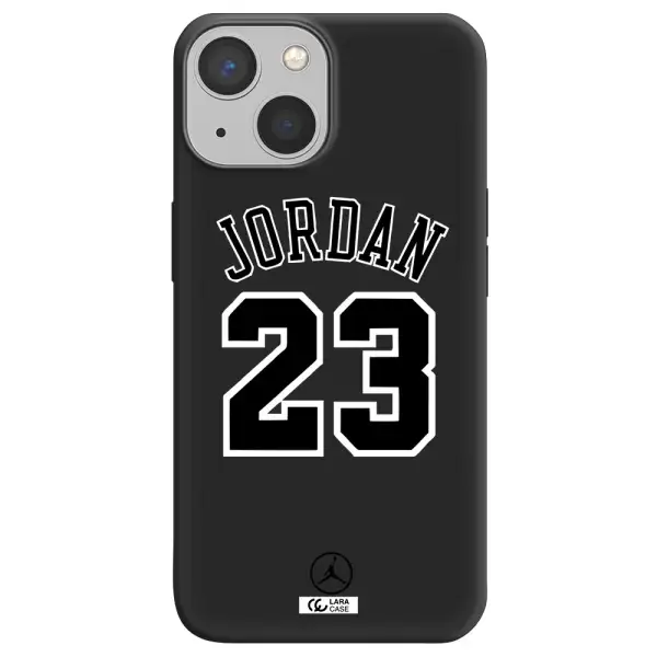 Twenty Three Jordan Apple iPhone 13 Silicone black Case