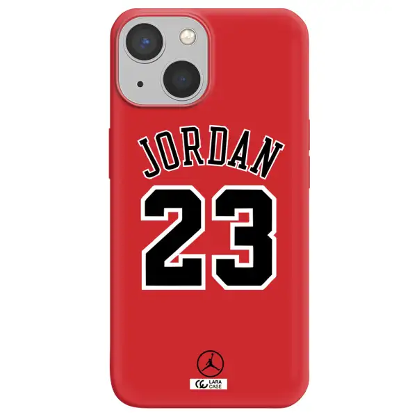 Twenty Three Jordan Apple iPhone 13 Silicone Imperial Red Case