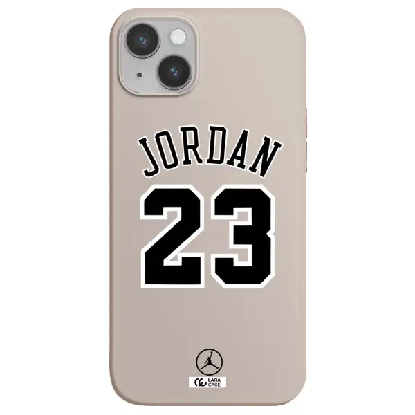 Twenty Three Jordan Apple iPhone 14 plus Silicone Stone Case