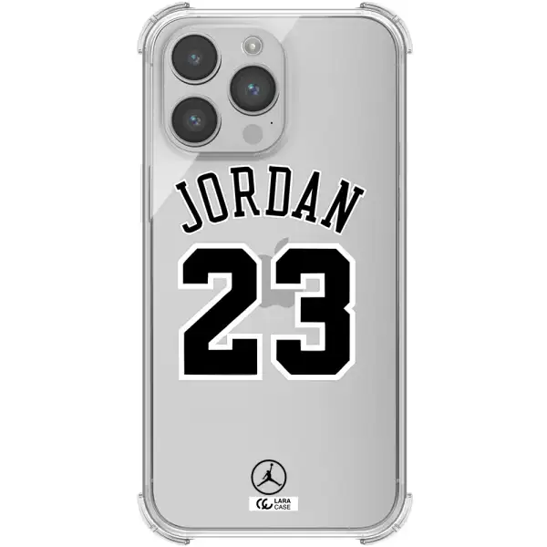 Twenty Three Jordan Apple iPhone 14 pro Clear PC Case