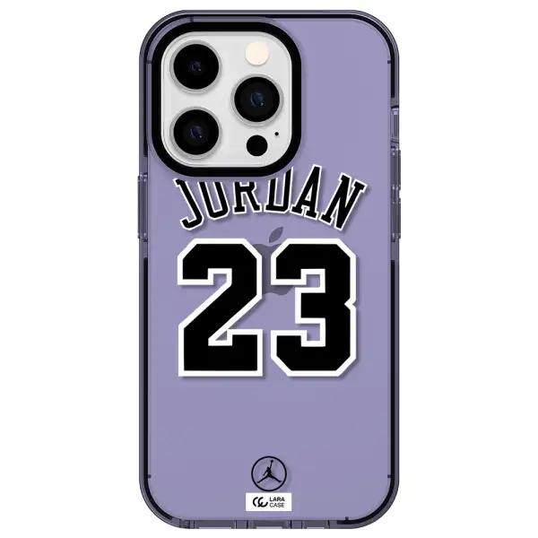 Twenty Three Jordan Apple iPhone 14 pro impact Lilac Case