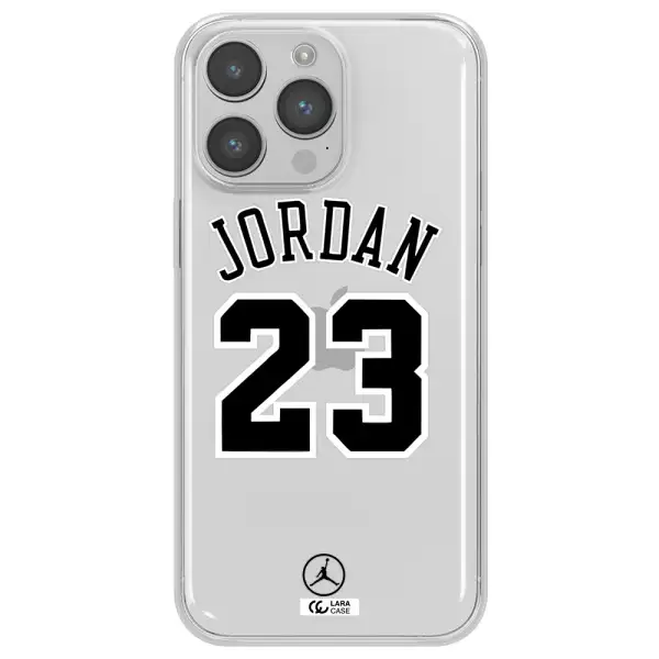 Twenty Three Jordan Apple iPhone 14 pro max Clear TPU Case