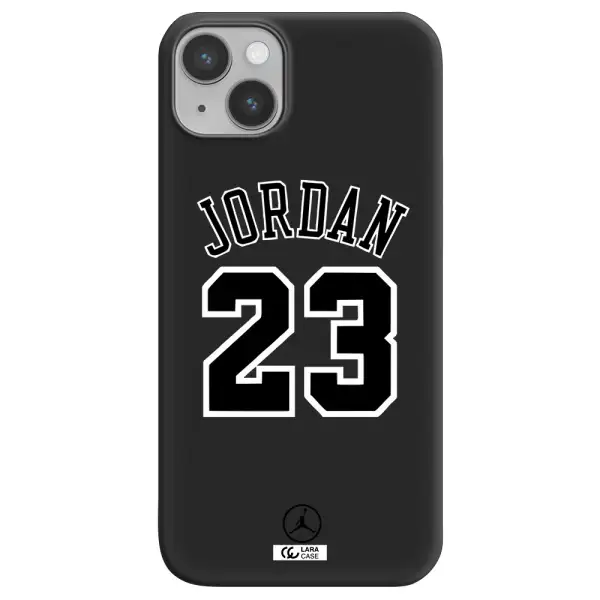 Twenty Three Jordan Apple iPhone 14 Silicone black Case