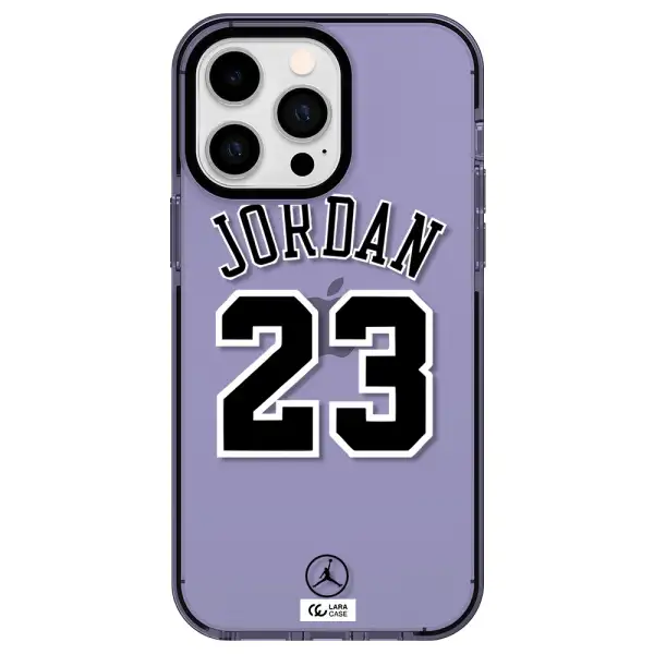 Twenty Three Jordan Apple iPhone 15 Pro Max impact Lilac Case