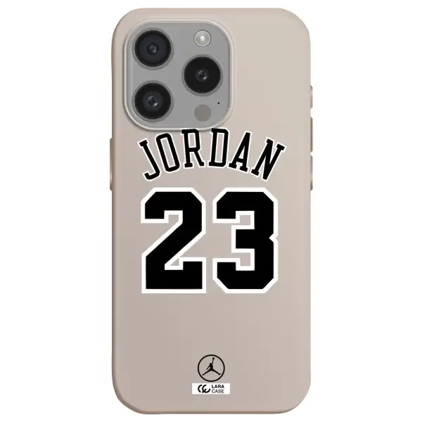 Twenty Three Jordan Apple Iphone 15 Pro Silicone Stone Case