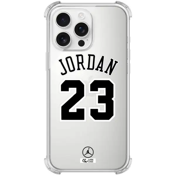 Twenty Three Jordan Apple Iphone 16 Pro Max Clear Pc Case