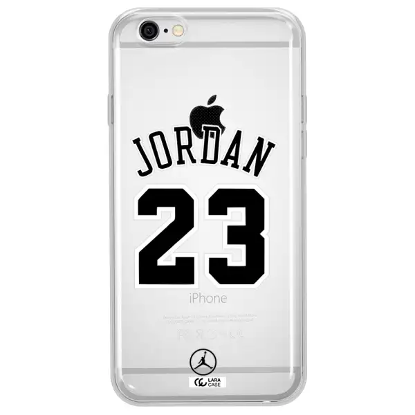 Twenty Three Jordan Apple iPhone 6 plus Clear TPU Case