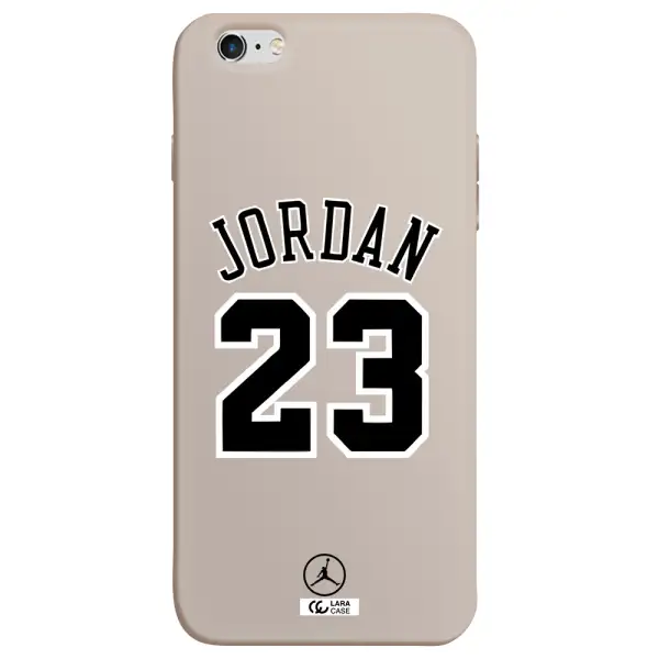 Twenty Three Jordan Apple iPhone 6 plus Silicone Stone Case