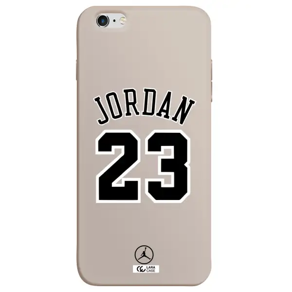 Twenty Three Jordan Apple iPhone 6 s plus Silicone Stone Case
