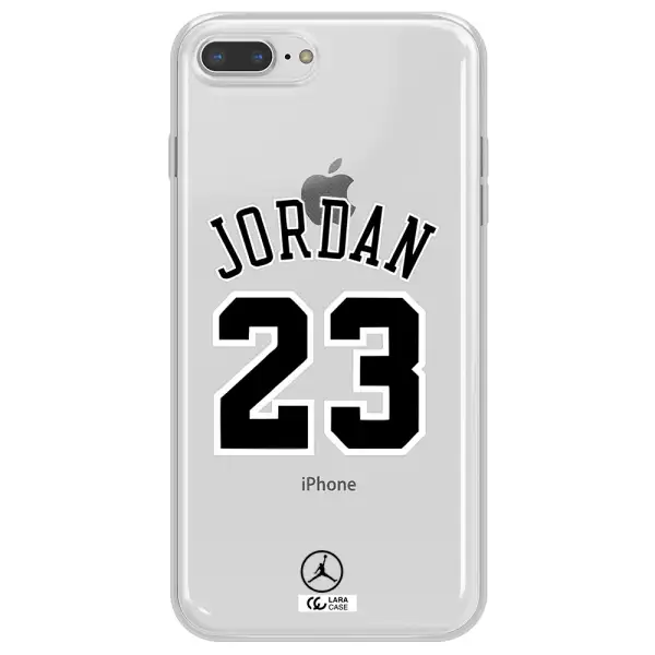 Twenty Three Jordan Apple iPhone 7 plus Clear TPU Case