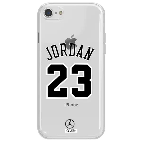 Twenty Three Jordan Apple iPhone 8 Clear TPU Case