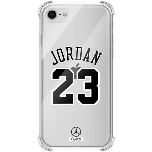 Twenty Three Jordan Apple iPhone se 2020 Clear PC Case