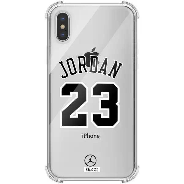 Twenty Three Jordan Apple iPhone X Clear PC Case