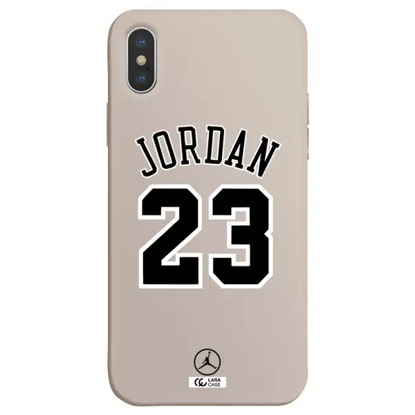 Twenty Three Jordan Apple iPhone XS Silicone Stone Case