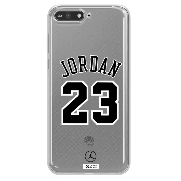 Twenty Three Jordan Huawei Y6 2018 Clear TPU Case