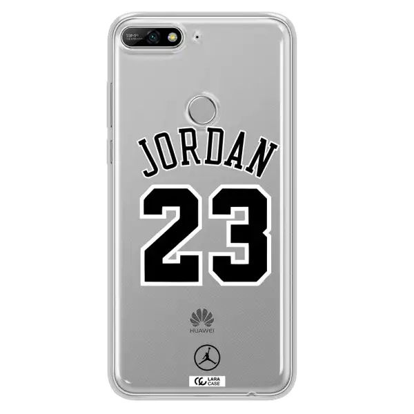 Twenty Three Jordan Huawei Y7 2018 Clear TPU Case