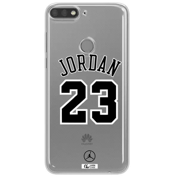 Twenty Three Jordan Huawei Y7 Prime 2018 Clear TPU Case