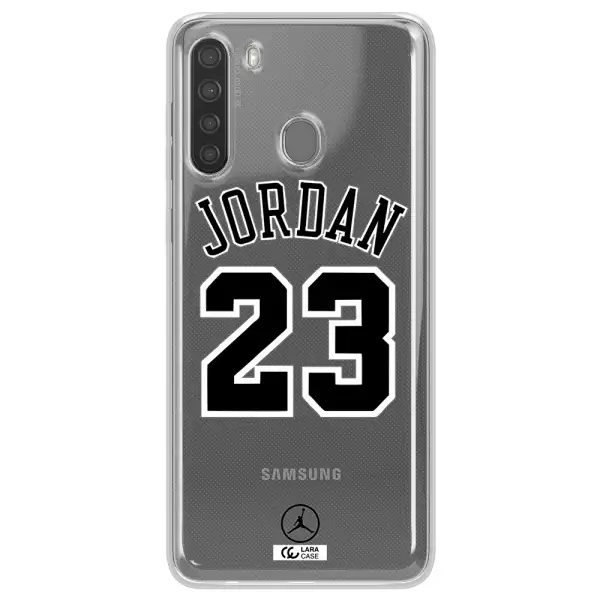 Twenty Three Jordan Samsung A21 Clear TPU Case
