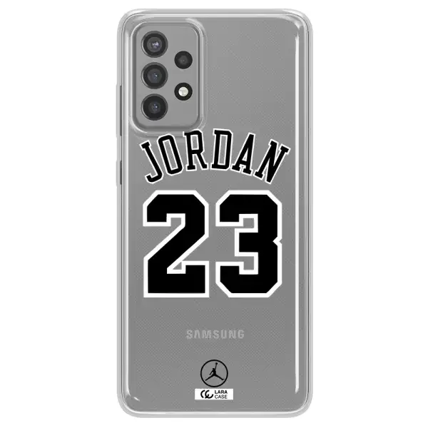 Twenty Three Jordan Samsung A72 Clear TPU Case