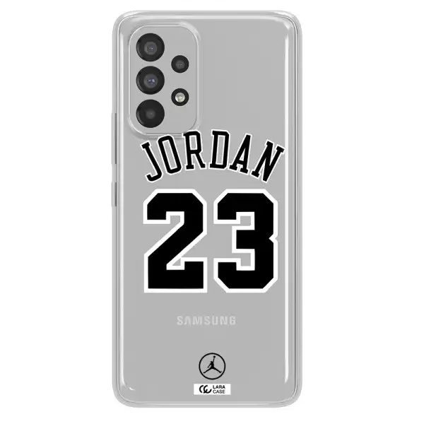 Twenty Three Jordan Samsung A73 Clear TPU Case
