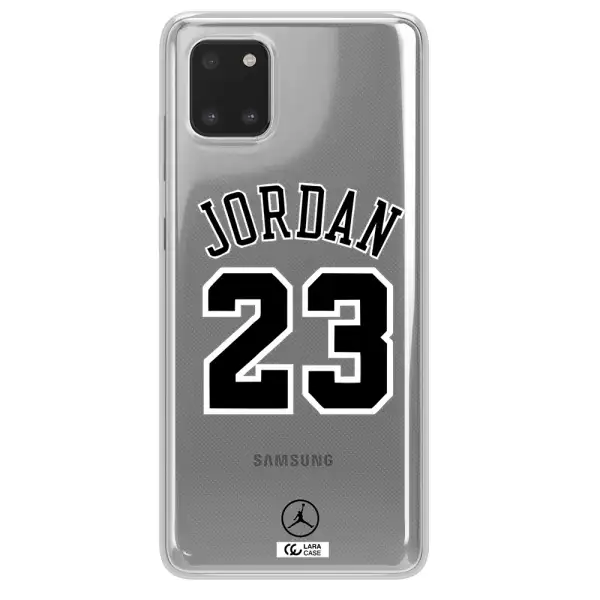 Twenty Three Jordan Samsung A81 Clear TPU Case