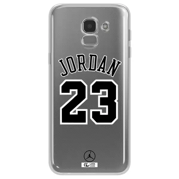 Twenty Three Jordan Samsung J6 Clear TPU Case