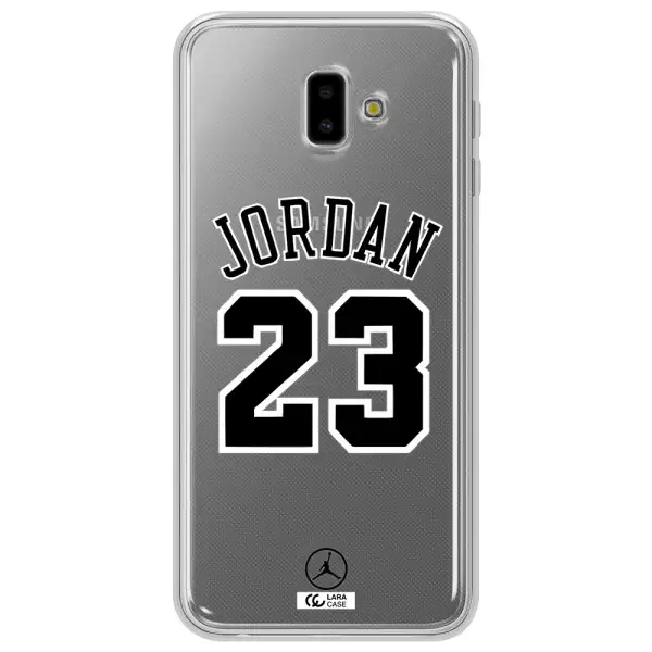 Twenty Three Jordan Samsung J6 Plus Clear TPU Case