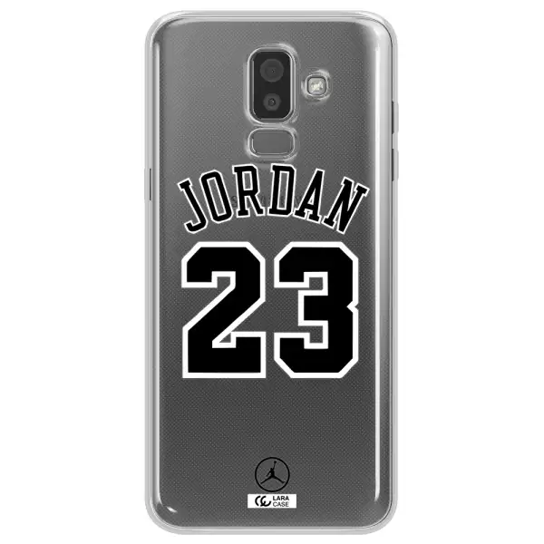 Twenty Three Jordan Samsung J8 Clear TPU Case