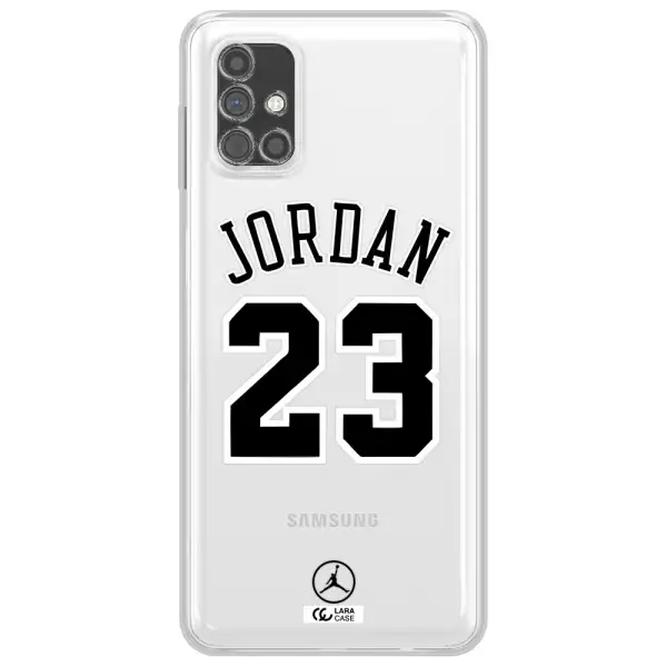 Twenty Three Jordan Samsung M51 Clear TPU Case