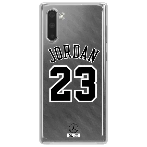 Twenty Three Jordan Samsung Note 10 Clear TPU Case