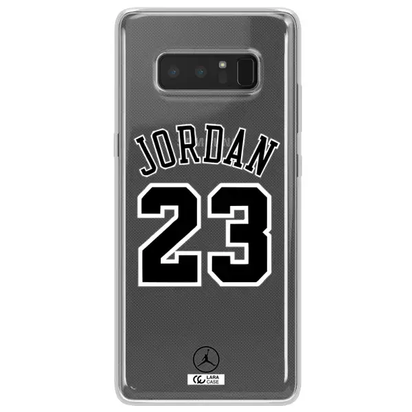 Twenty Three Jordan Samsung Note 8 Clear TPU Case