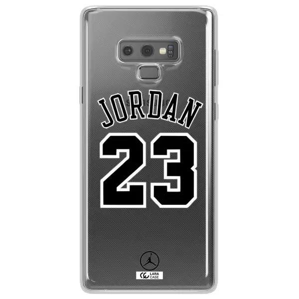Twenty Three Jordan Samsung Note 9 Clear TPU Case