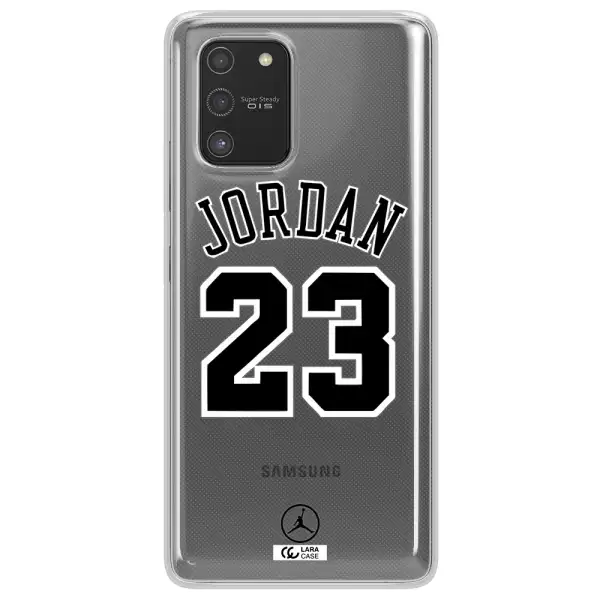 Twenty Three Jordan Samsung S10 Lite Clear TPU Case