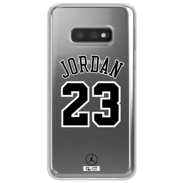 Twenty Three Jordan Samsung S10e Clear TPU Case