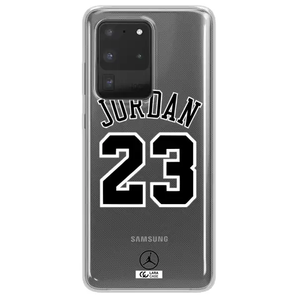 Twenty Three Jordan Samsung S20 Ultra Clear TPU Case