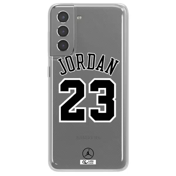 Twenty Three Jordan Samsung S21 Plus Clear TPU Case