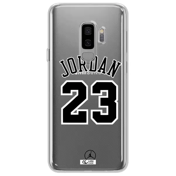 Twenty Three Jordan Samsung S9 Plus Clear TPU Case